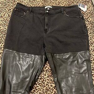 NWT Abercrombie & Fitch Curve Love The 90’s Straight Ultra High Rise Jeans